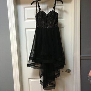 Like New Speechless Black Formal High-Low Dress